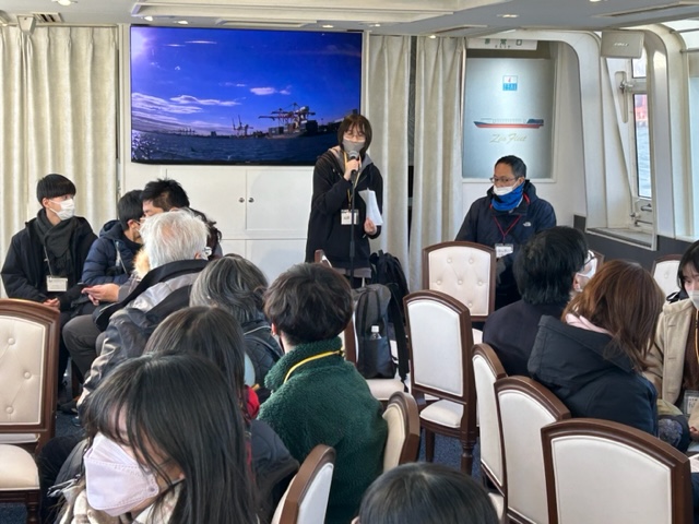 クルーズ船とバスで東京探訪！「東京の森川海を知る」